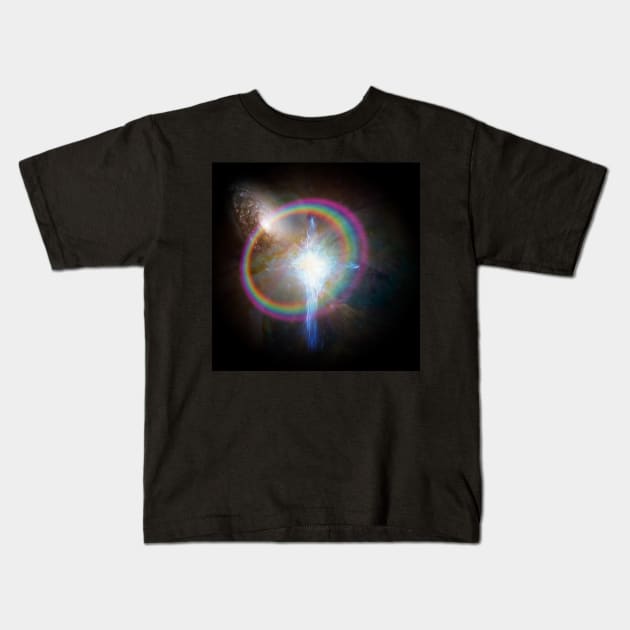 Shining cross Kids T-Shirt by rolffimages